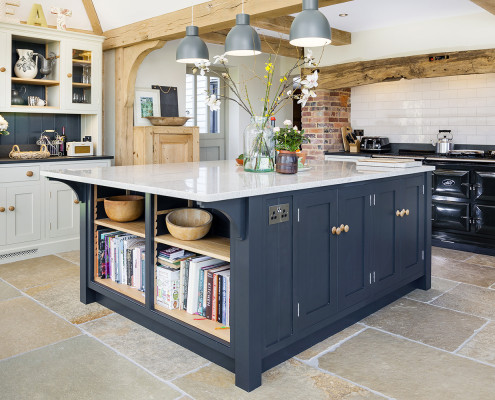 Open Plan Kitchen with Large Island | Nathan Levick Kitchens